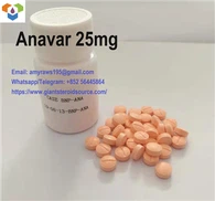 Anavar-tabletti 25 mg * 100 korkealaatuista